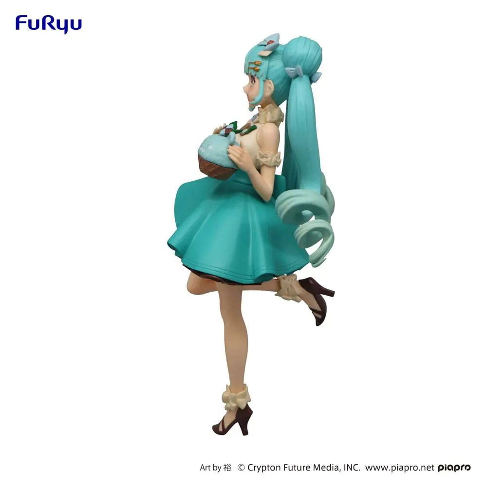 Hatsune Miku SweetSweets Series PVC Statue Hatsune Miku Chocolate Mint 17 cm termékfotó