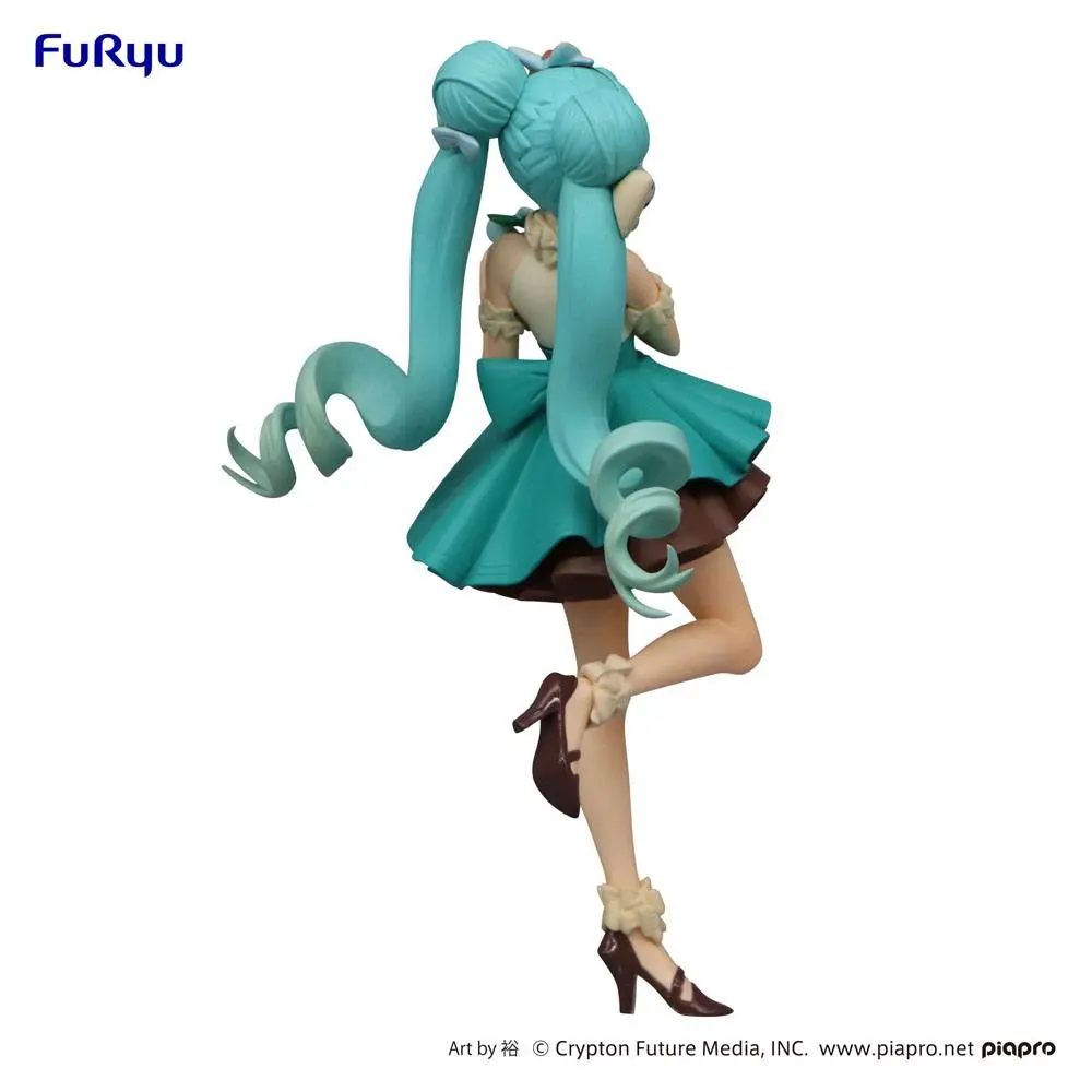 Hatsune Miku SweetSweets Series PVC Statue Hatsune Miku Chocolate Mint 17 cm termékfotó