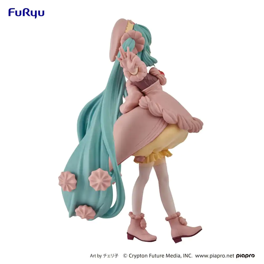 Hatsune Miku SweetSweets Series PVC Statue Strawberry Chocolate Short 17 cm product photo