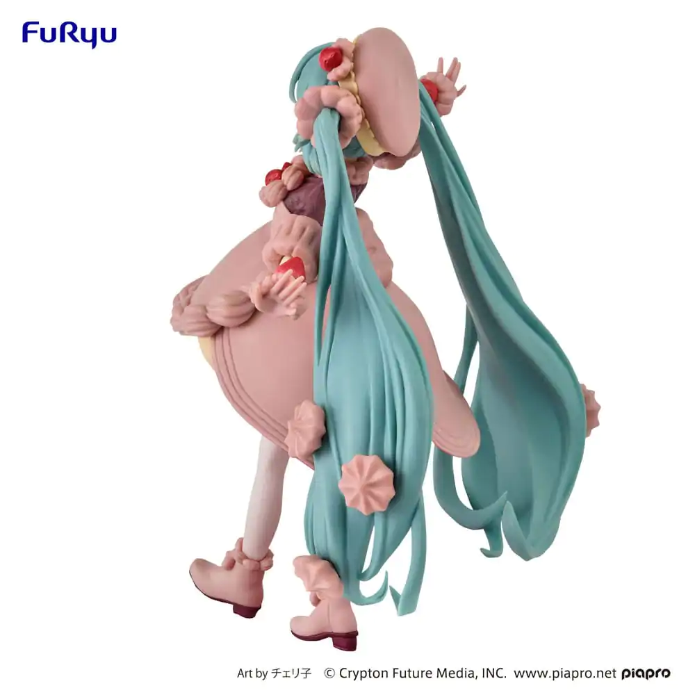 Hatsune Miku SweetSweets Series PVC Statue Strawberry Chocolate Short 17 cm product photo