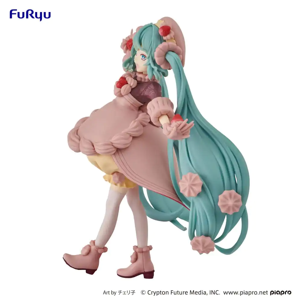 Hatsune Miku SweetSweets Series PVC Statue Strawberry Chocolate Short 17 cm product photo