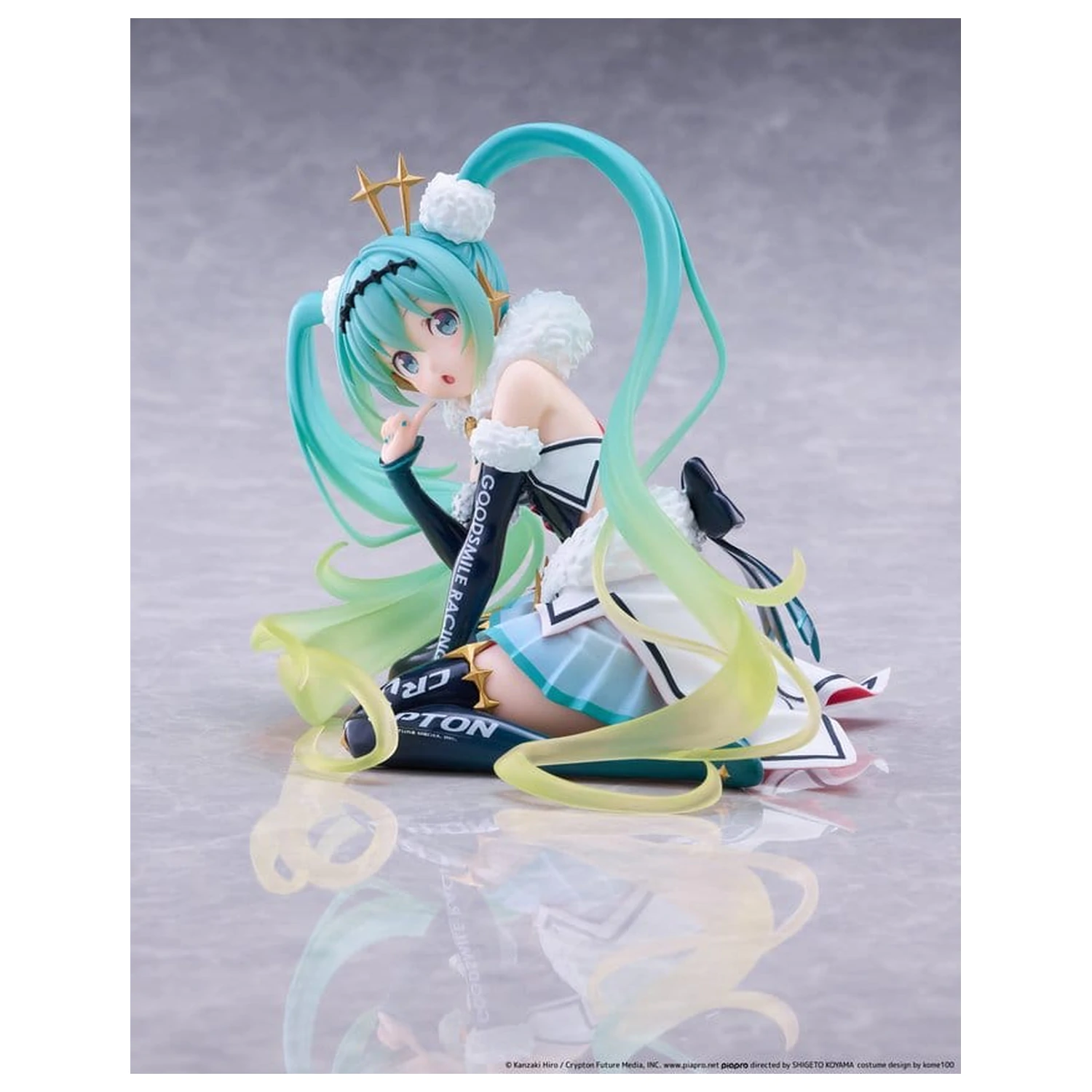 Hatsune Miku Taito Kuji PVC Figure Racing Miku 2018 Ver. Round 8 13 cm product photo