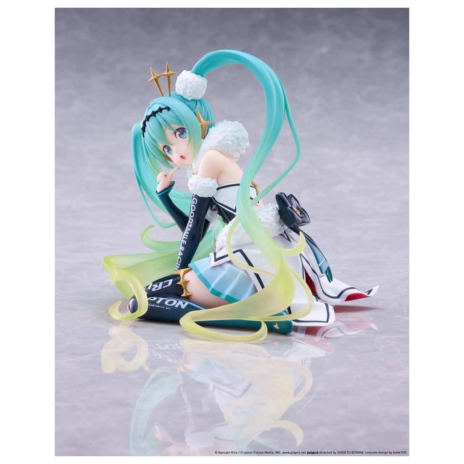 Hatsune Miku Taito Kuji PVC Figure Racing Miku 2018 Ver. Round 8 13 cm product photo