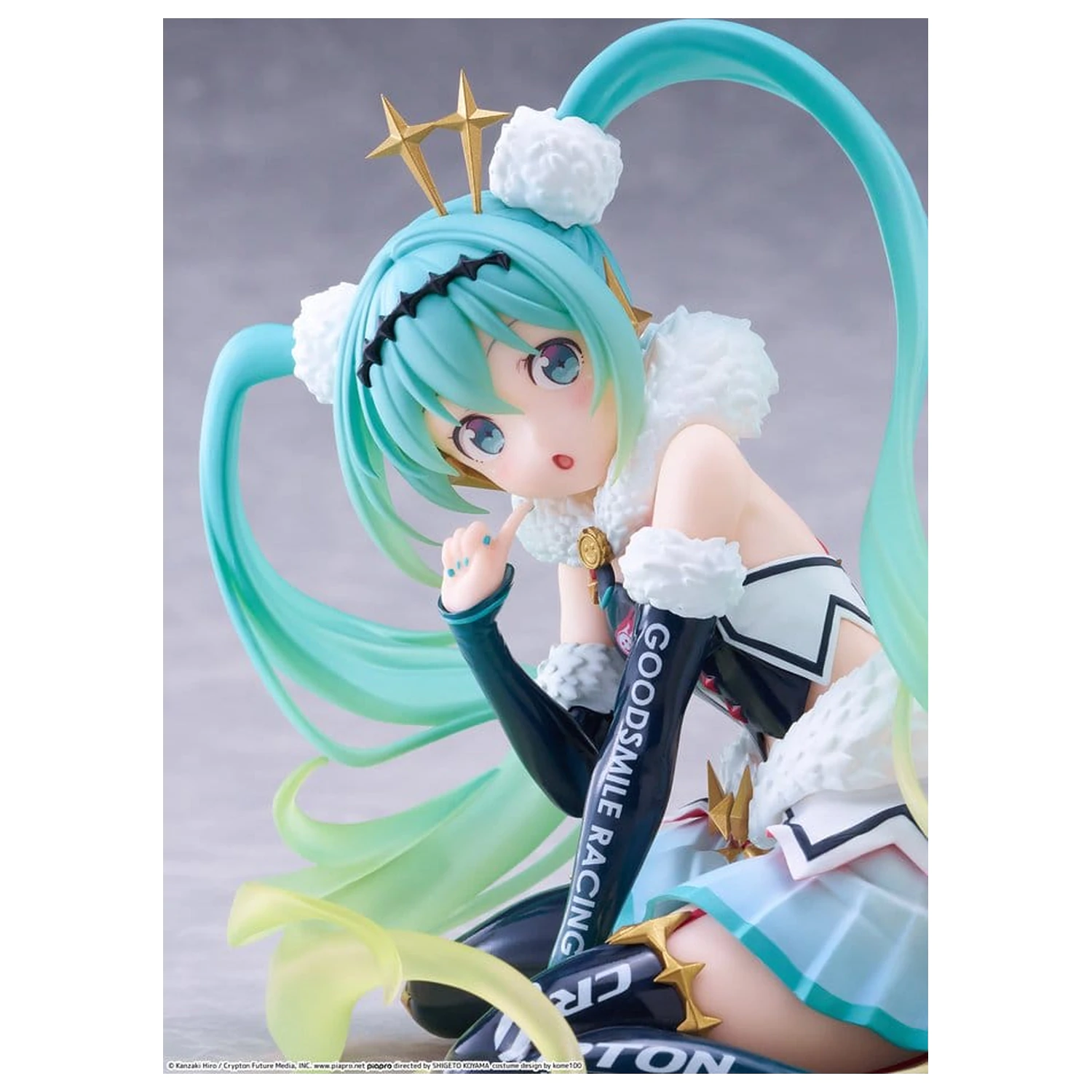Hatsune Miku Taito Kuji PVC Figure Racing Miku 2018 Ver. Round 8 13 cm product photo
