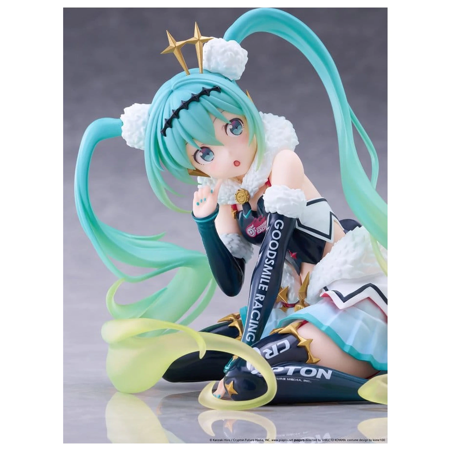 Hatsune Miku Taito Kuji PVC Figure Racing Miku 2018 Ver. Round 8 13 cm product photo