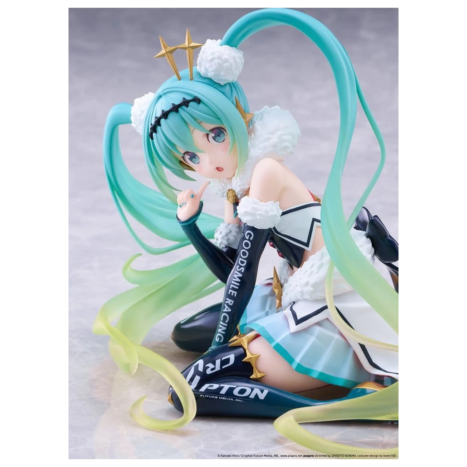 Hatsune Miku Taito Kuji PVC Figure Racing Miku 2018 Ver. Round 8 13 cm product photo