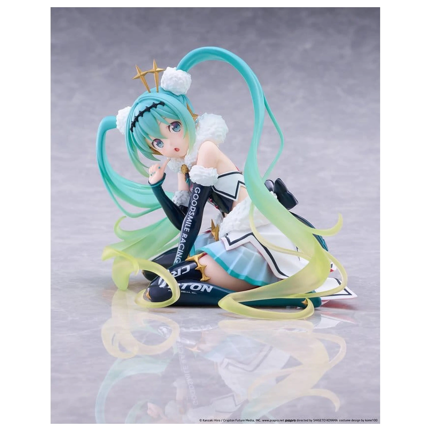 Hatsune Miku Taito Kuji PVC Figure Racing Miku 2018 Ver. Round 8 13 cm product photo