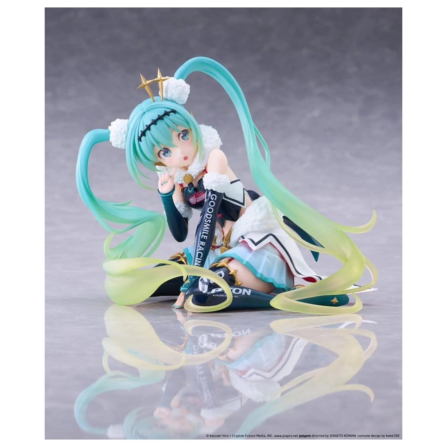 Hatsune Miku Taito Kuji PVC Figure Racing Miku 2018 Ver. Round 8 13 cm product photo