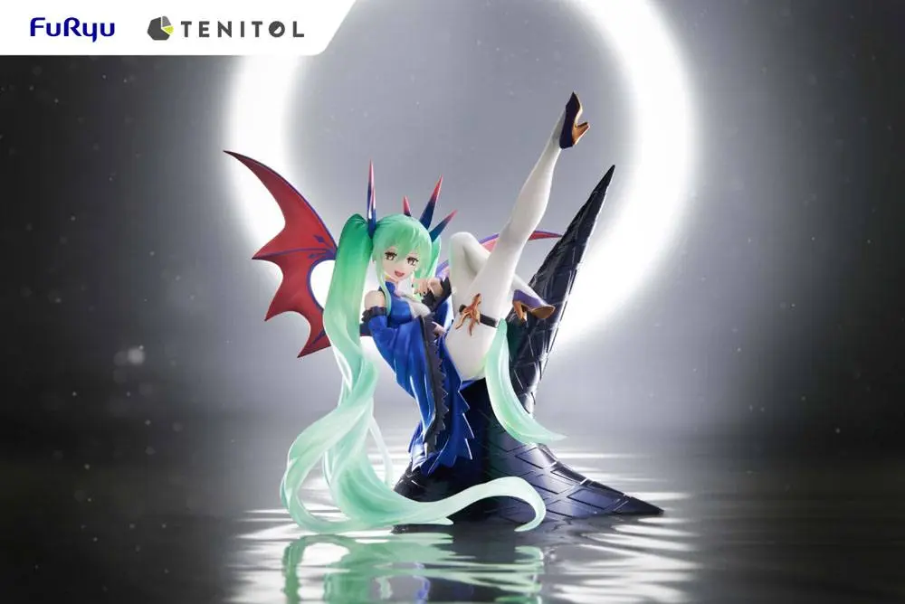 Hatsune Miku Tenitol PVC Statue Hatsune Miku Dark 17 cm product photo
