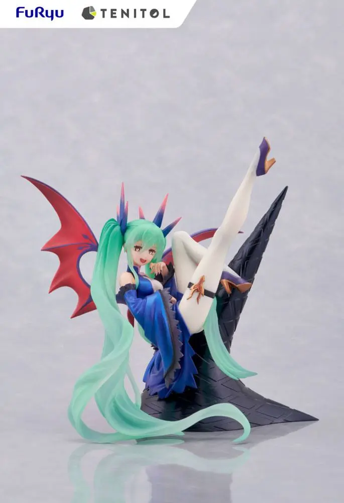 Hatsune Miku Tenitol PVC Statue Hatsune Miku Dark 17 cm product photo