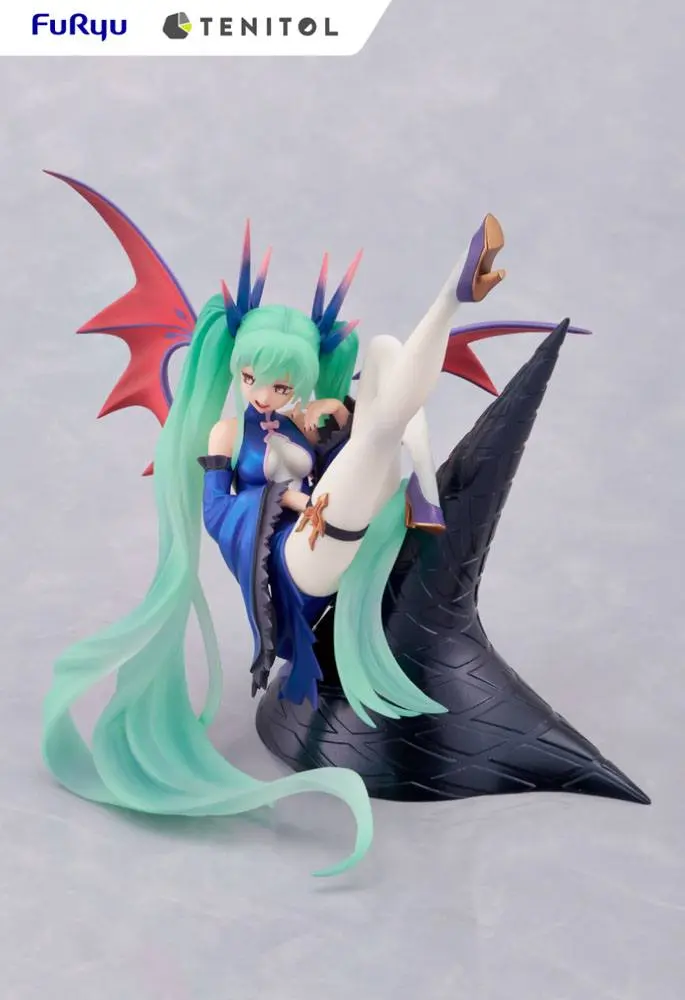 Hatsune Miku Tenitol PVC Statue Hatsune Miku Dark 17 cm product photo