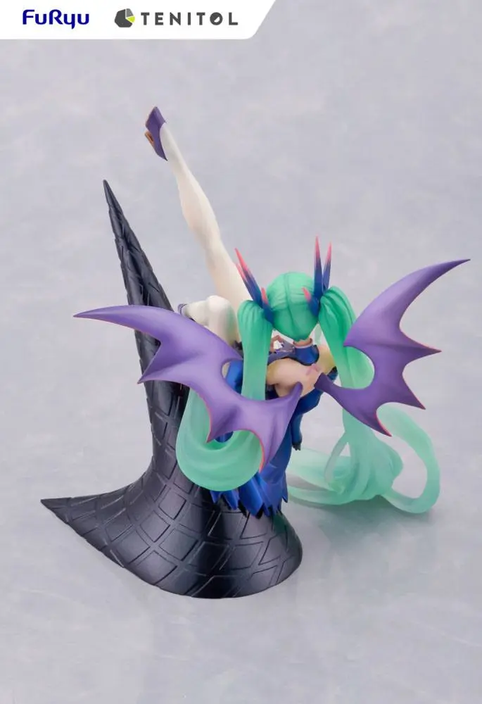 Hatsune Miku Tenitol PVC Statue Hatsune Miku Dark 17 cm product photo