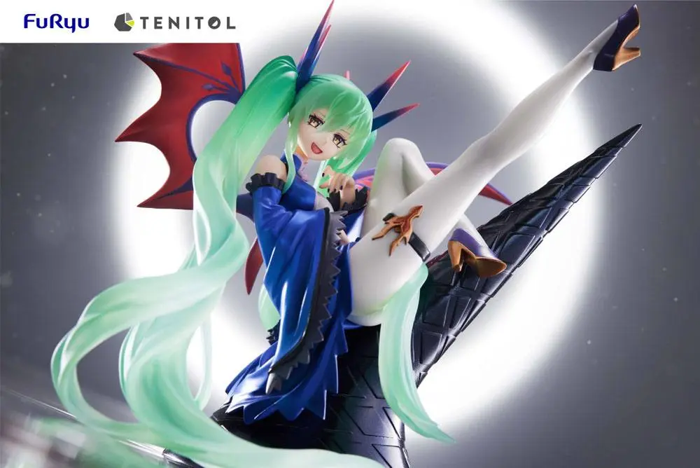 Hatsune Miku Tenitol PVC Statue Hatsune Miku Dark 17 cm product photo