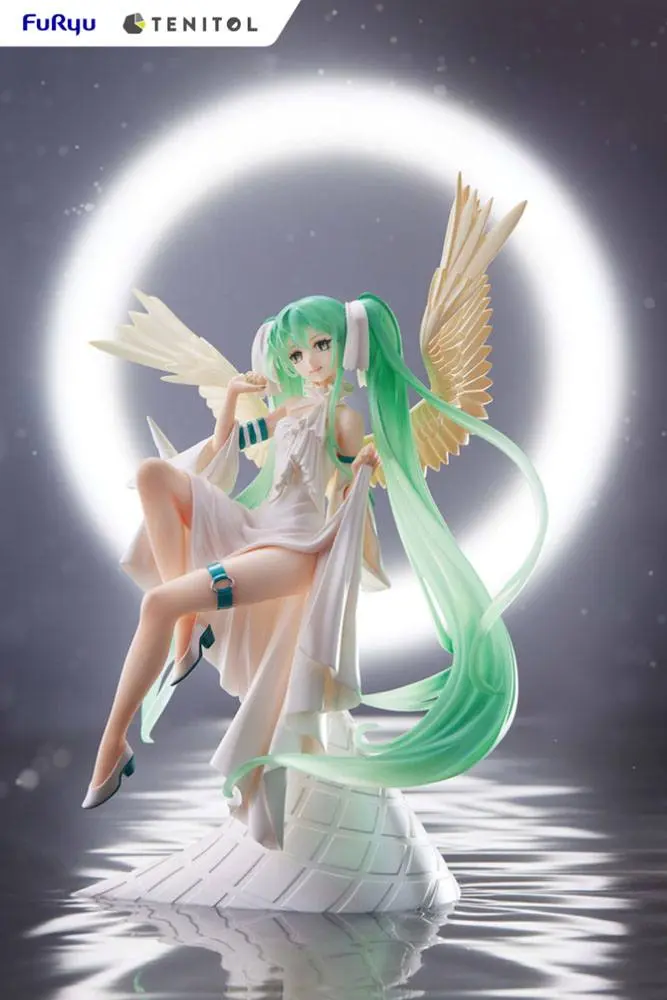 Hatsune Miku Tenitol PVC Statue Hatsune Miku Light 22 cm product photo