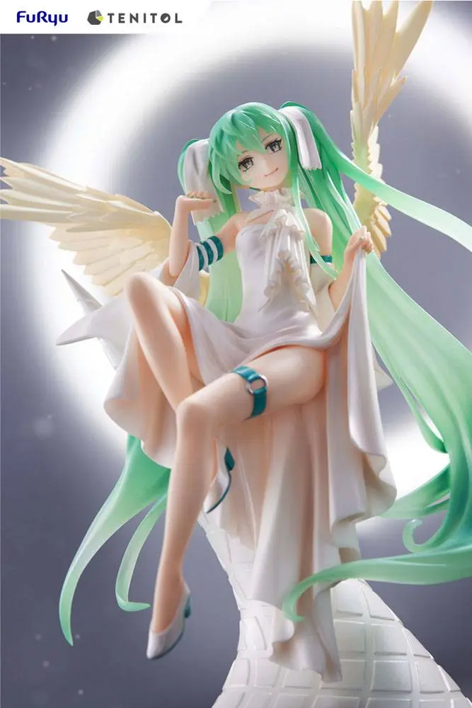 Hatsune Miku Tenitol PVC Statue Hatsune Miku Light 22 cm product photo