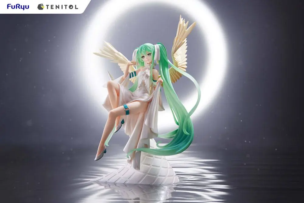 Hatsune Miku Tenitol PVC Statue Hatsune Miku Light 22 cm product photo