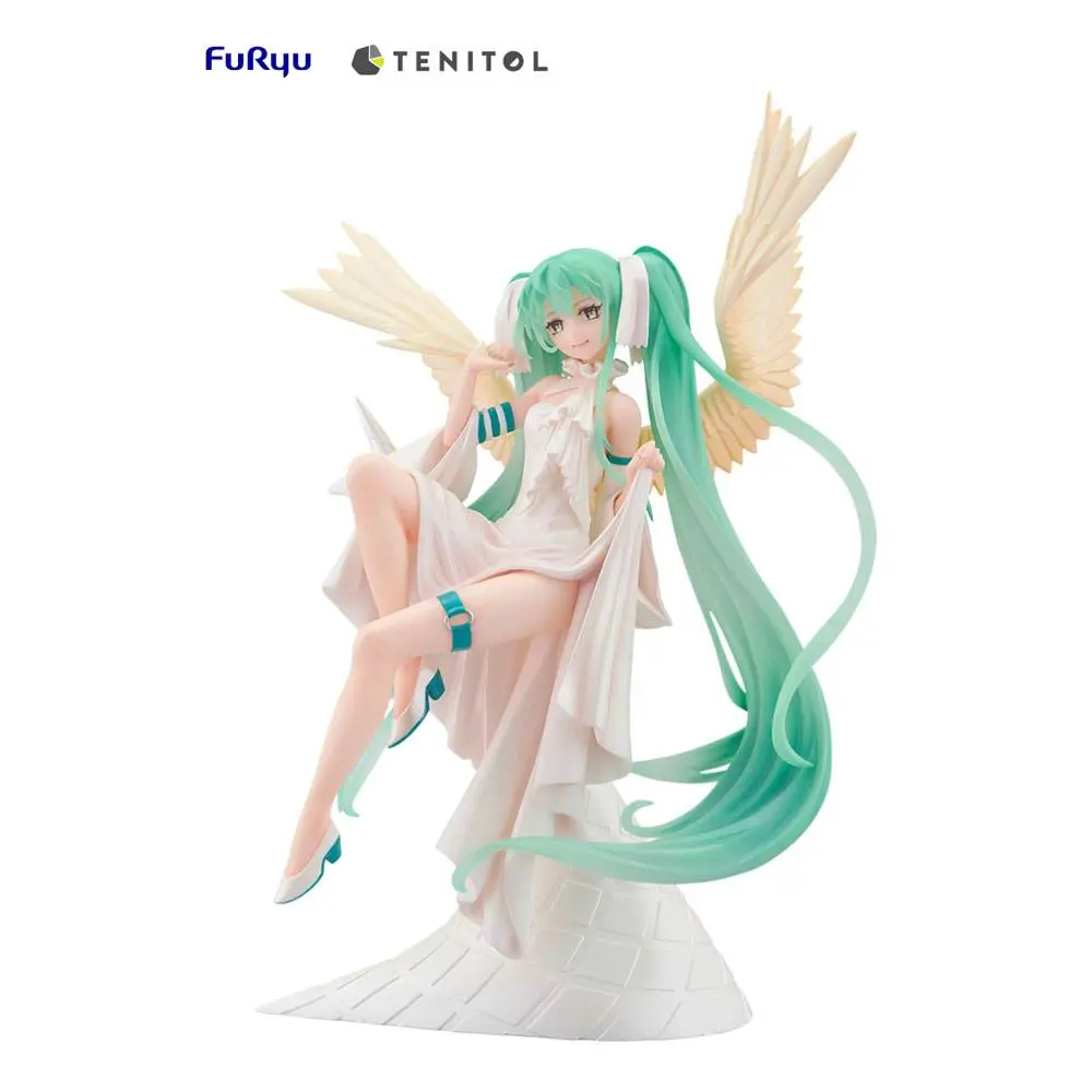 Hatsune Miku Tenitol PVC Statue Hatsune Miku Light 22 cm product photo