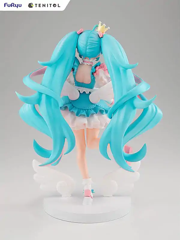 Hatsune Miku Tenitol PVC Statue Yumekawa Princess 21 cm product photo