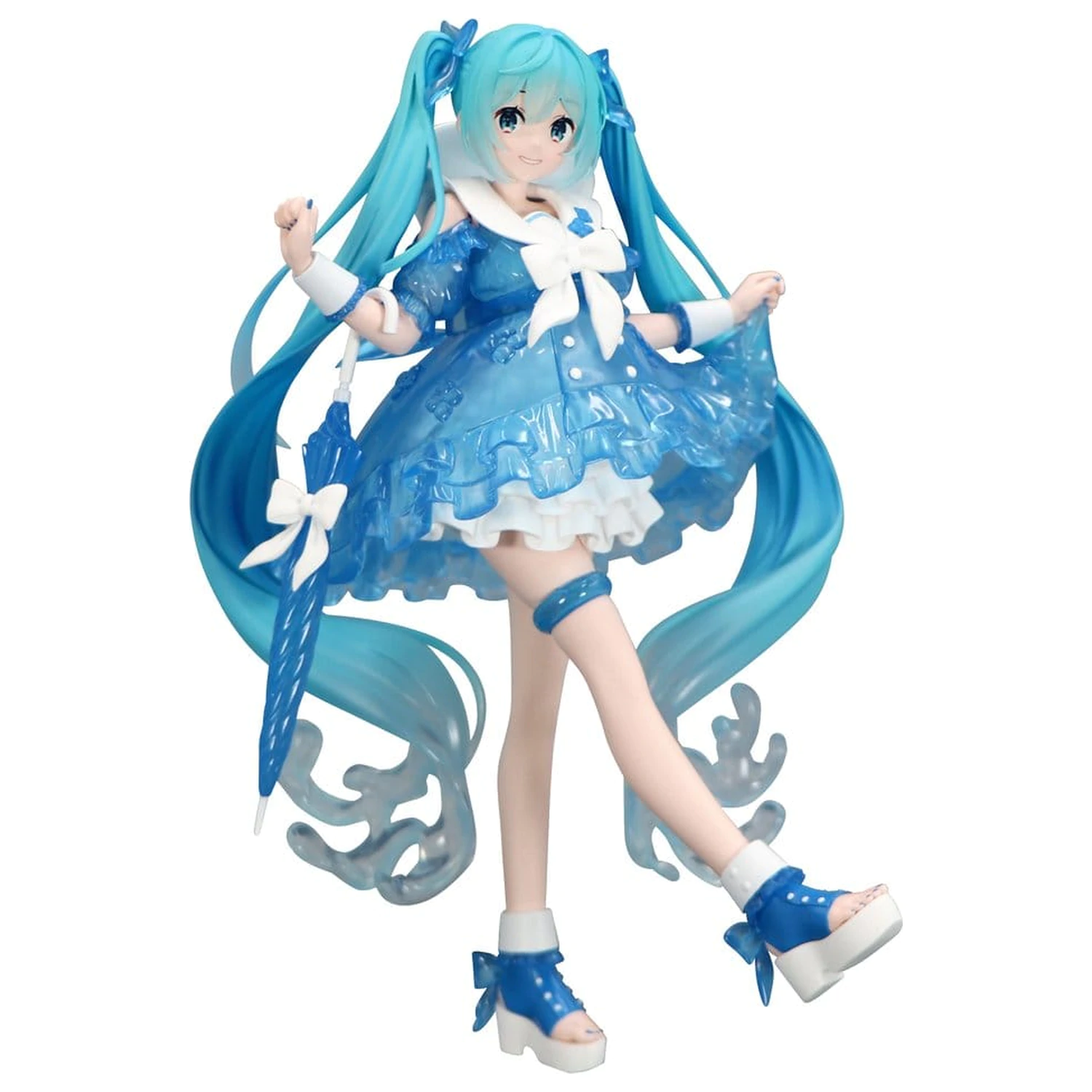 Hatsune Miku Trio-Try-iT PVC Statue Miku Rainy Dance 19 cm product photo