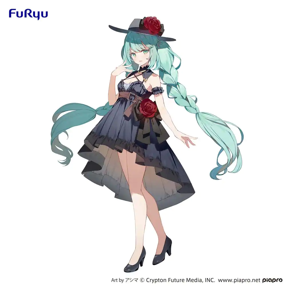 Hatsune Miku Trio-Try-iT PVC Statue Outing Dress 19 cm termékfotó