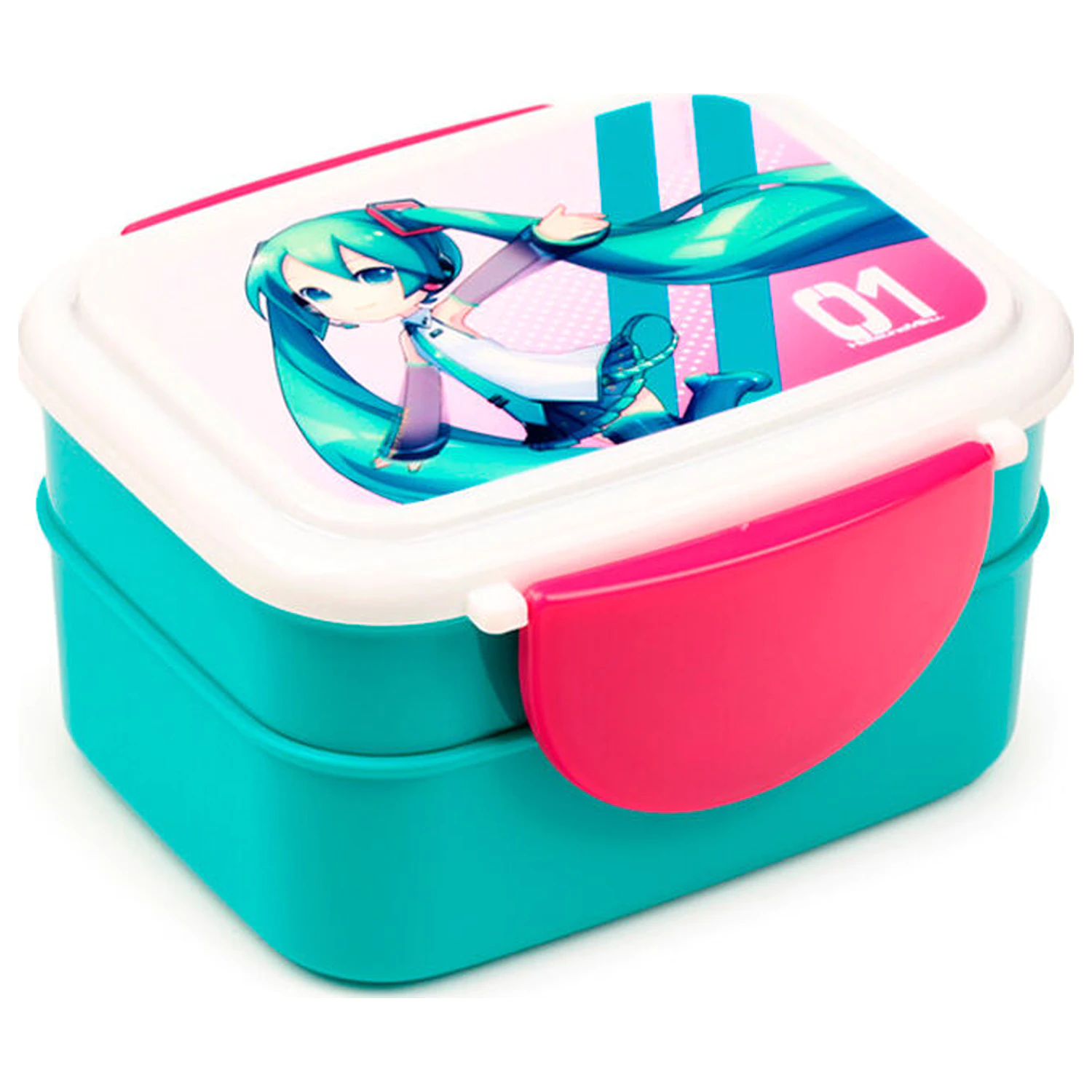 Hatsune Miku lunch box and cutlery product photo