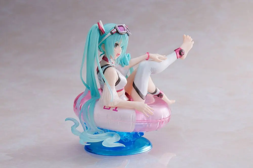 Hatsune Miku Wonderland PVC Statue Hatsune Miku Aqua Float Girls 18 cm product photo