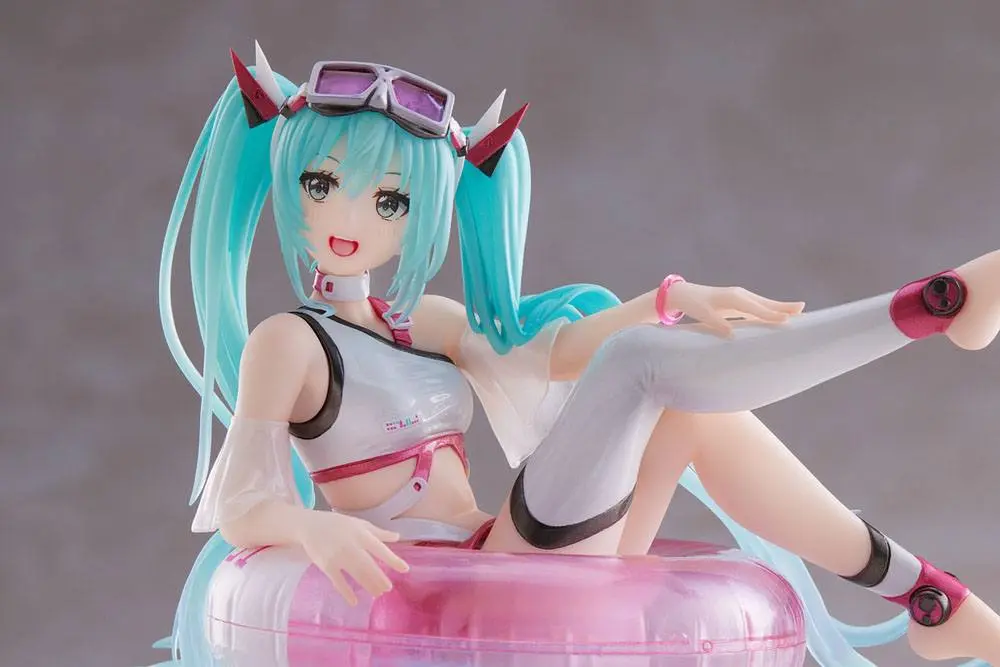 Hatsune Miku Wonderland PVC Statue Hatsune Miku Aqua Float Girls 18 cm product photo
