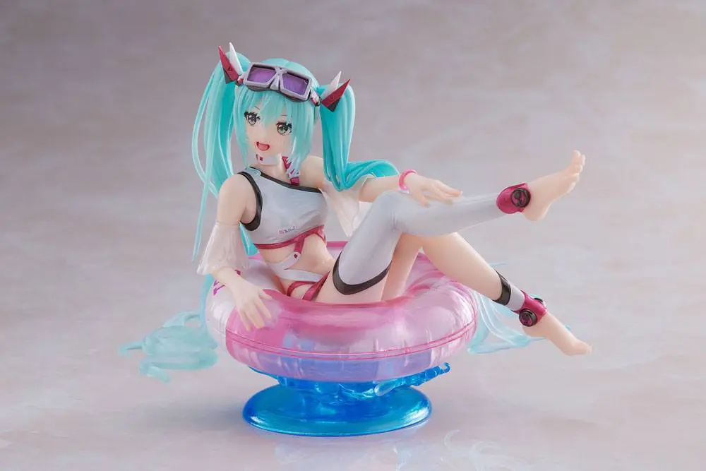 Hatsune Miku Wonderland PVC Statue Hatsune Miku Aqua Float Girls 18 cm product photo
