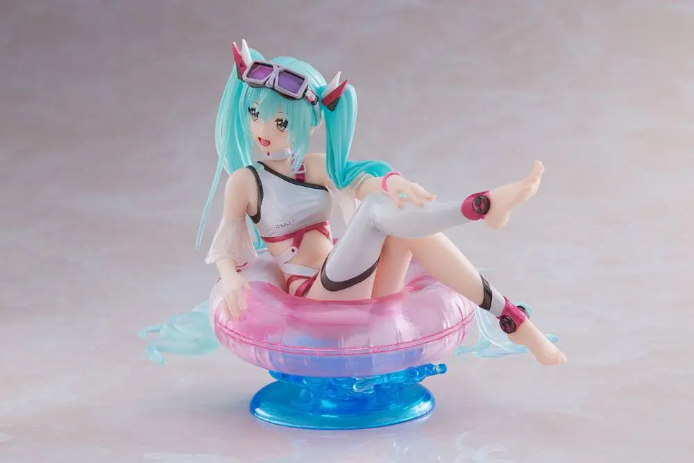 Hatsune Miku Wonderland PVC Statue Hatsune Miku Aqua Float Girls 18 cm product photo