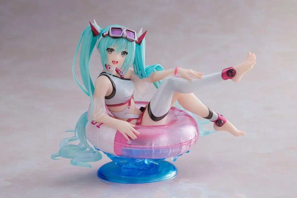 Hatsune Miku Wonderland PVC Statue Hatsune Miku Aqua Float Girls 18 cm product photo