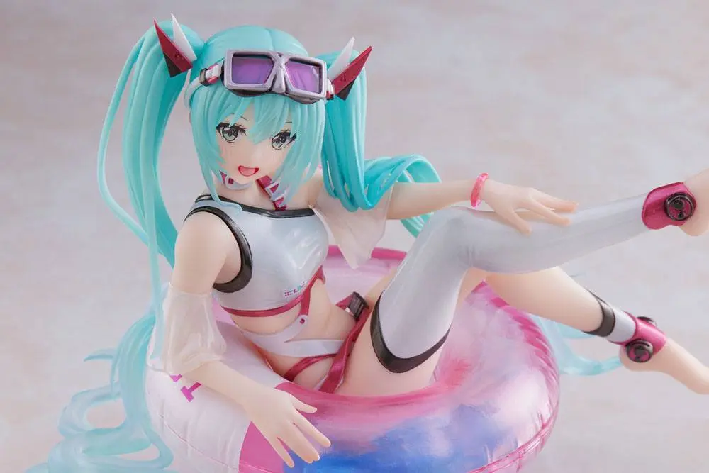 Hatsune Miku Wonderland PVC Statue Hatsune Miku Aqua Float Girls 18 cm product photo