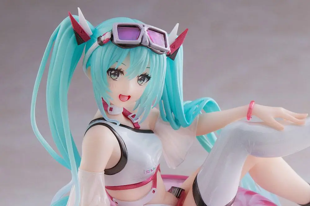 Hatsune Miku Wonderland PVC Statue Hatsune Miku Aqua Float Girls 18 cm product photo