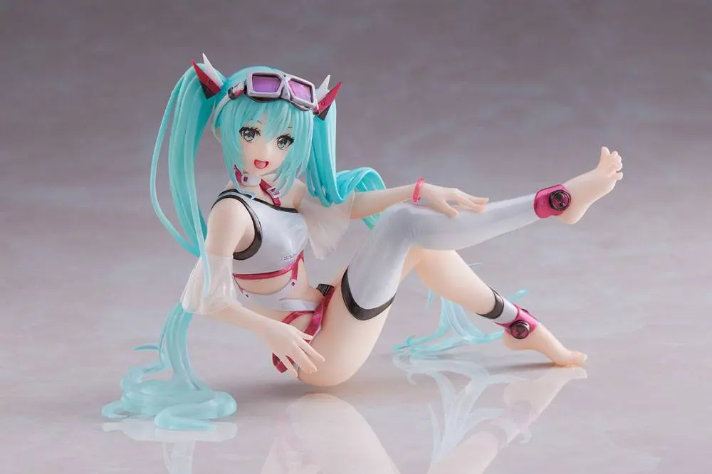 Hatsune Miku Wonderland PVC Statue Hatsune Miku Aqua Float Girls 18 cm product photo