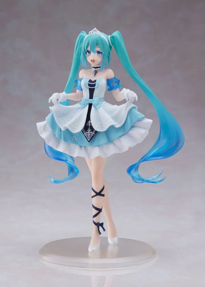 Hatsune Miku Wonderland PVC Statue Hatsune Miku Cinderella 18 cm product photo