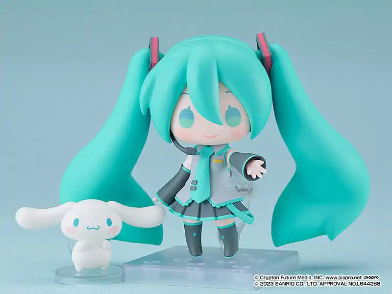 Hatsune Miku x Cinnamoroll Nendoroid Action Figure Collaboration Ver. 10 cm product photo