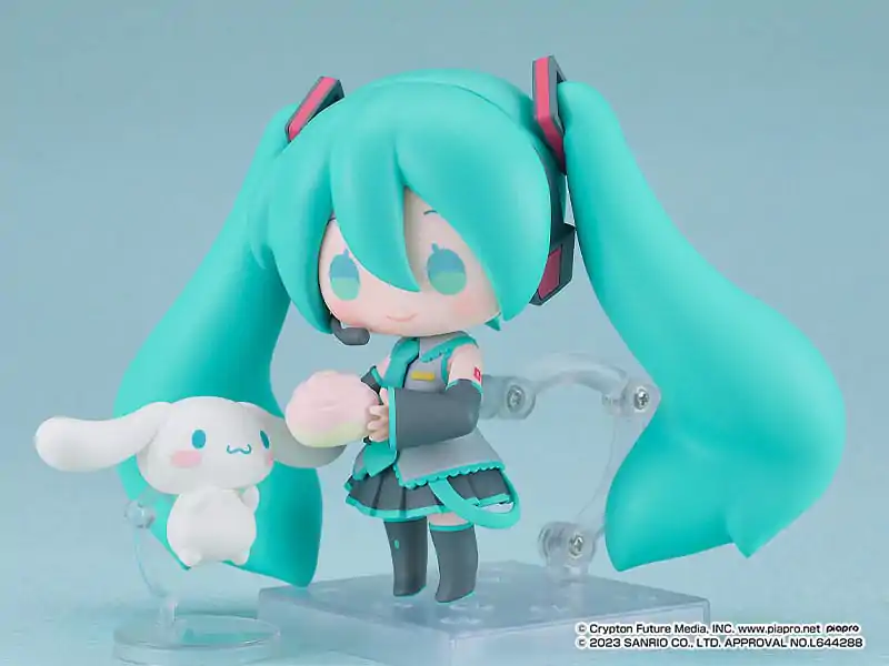 Hatsune Miku x Cinnamoroll Nendoroid Action Figure Collaboration Ver. 10 cm product photo
