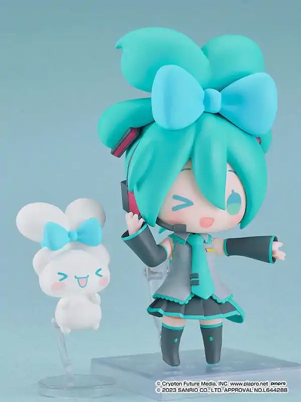 Hatsune Miku x Cinnamoroll Nendoroid Action Figure Collaboration Ver. 10 cm product photo