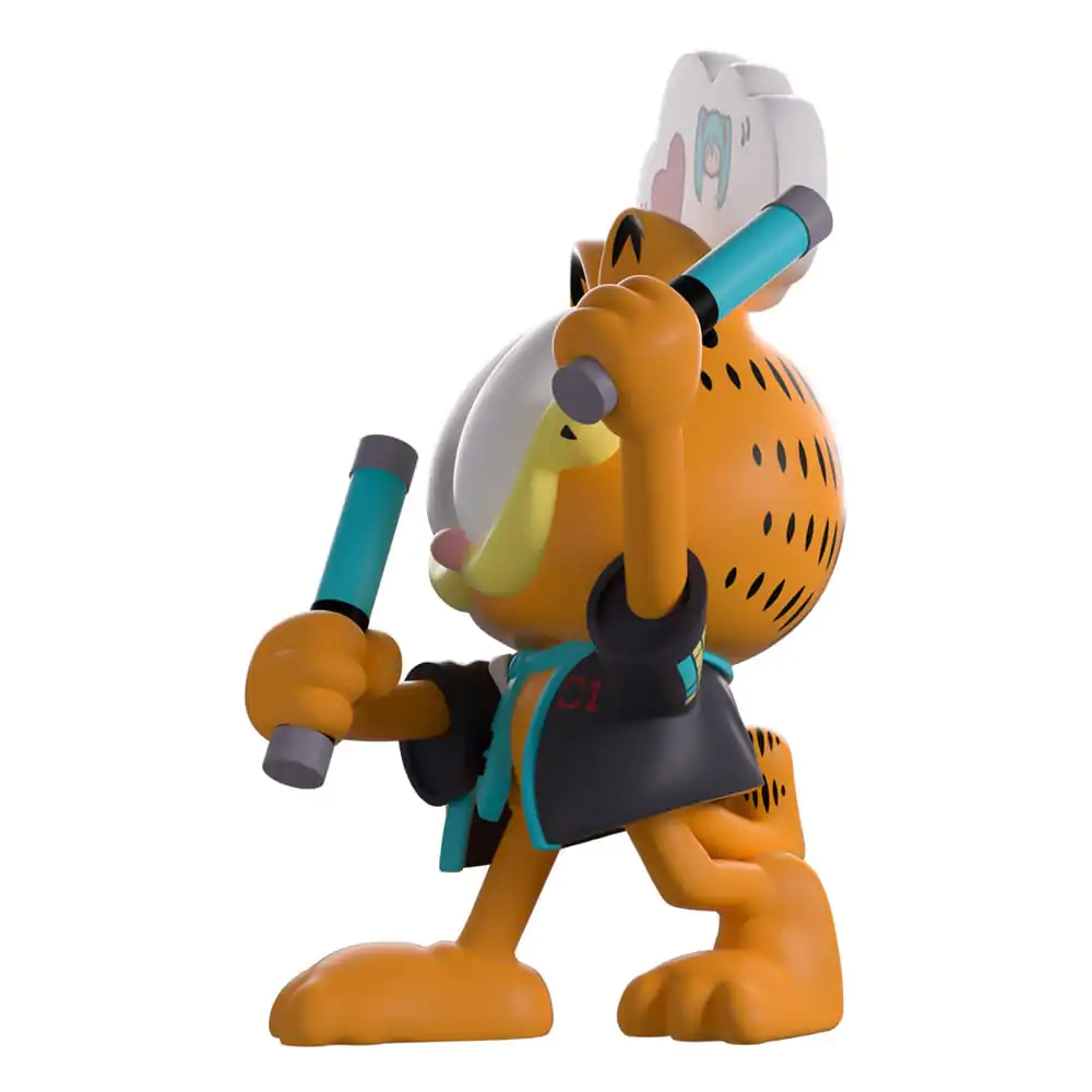 Hatsune Miku x Garfield Vinyl Figure Miku Concert Garfield 13 cm          product photo