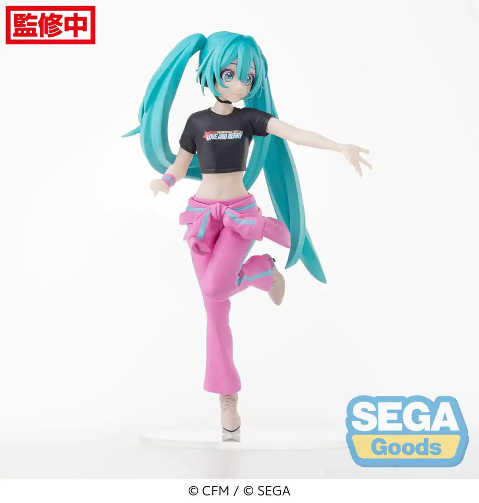 Hatsune Miku x Love and Berry Dress Up and Dance! Desktop x Decorate Collections PVC Statue Hatsune Miku Berry Costume Ver. 17 cm product photo