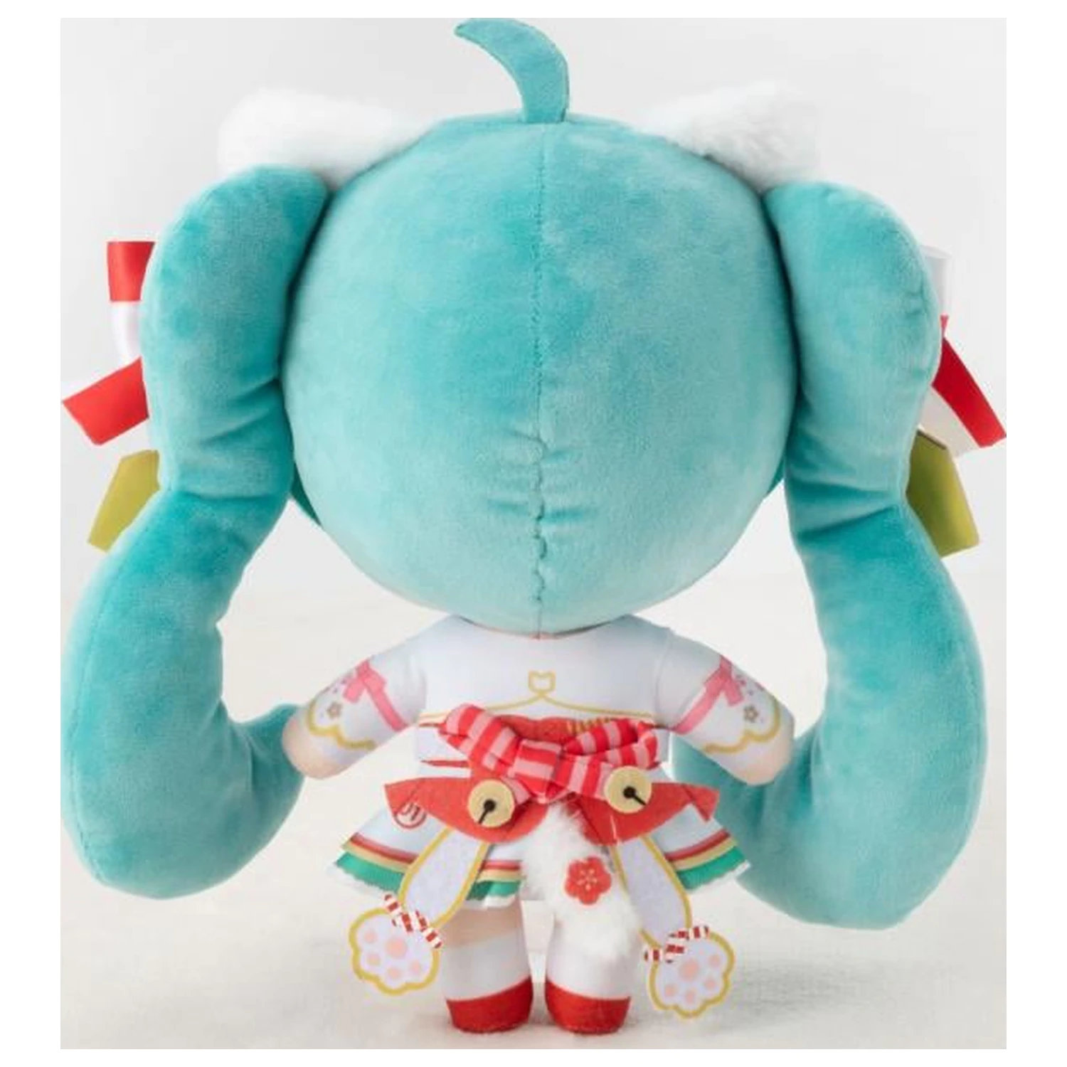 Hatsune Miku x Maneki-Neko White Cat Plush 22cm product photo