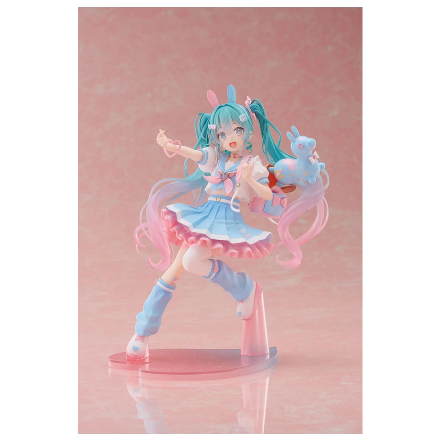 Hatsune Miku x RODY Newly Written Taito Kuji Online PVC Statue Hatsune Miku 18 cm product photo