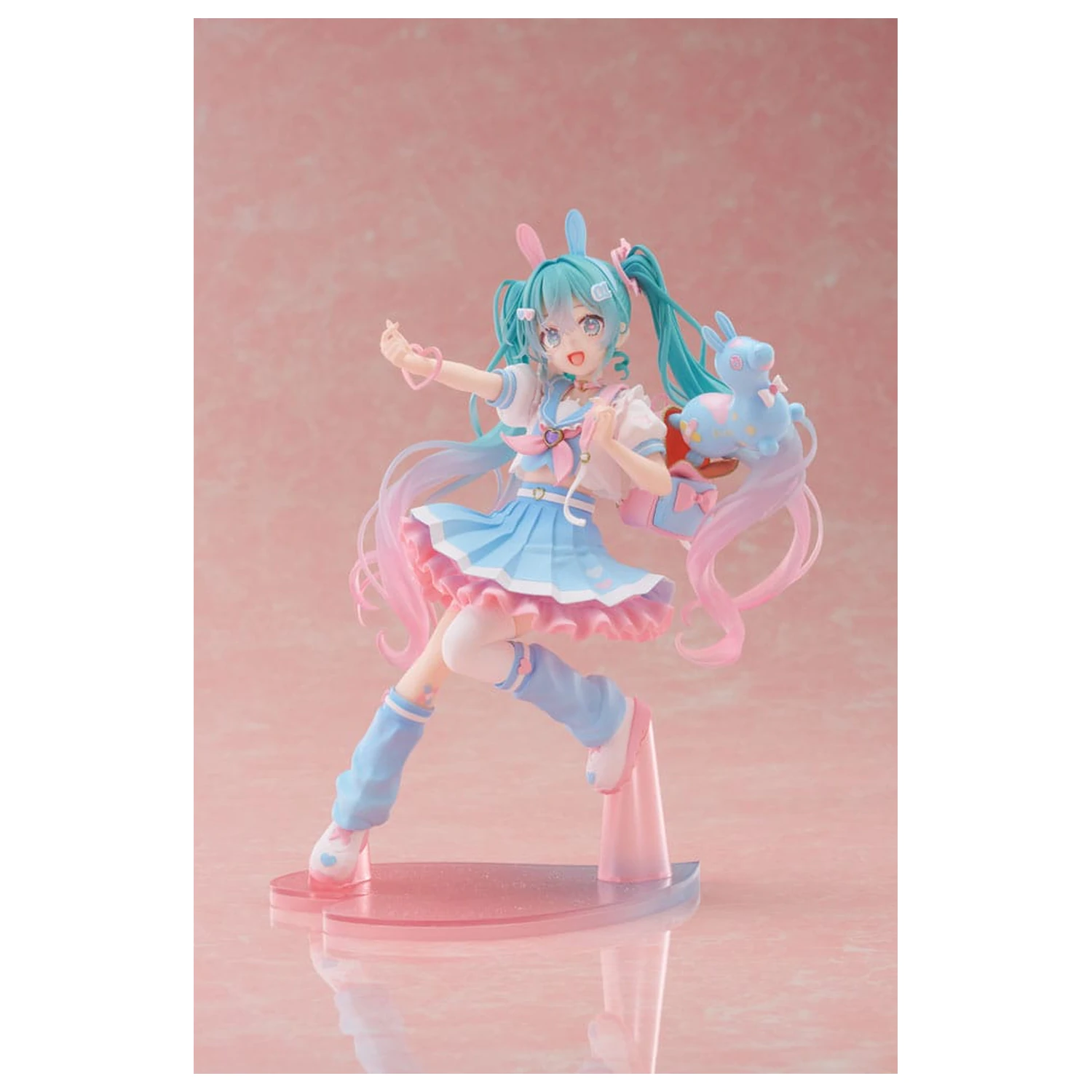 Hatsune Miku x RODY Newly Written Taito Kuji Online PVC Statue Hatsune Miku 18 cm product photo