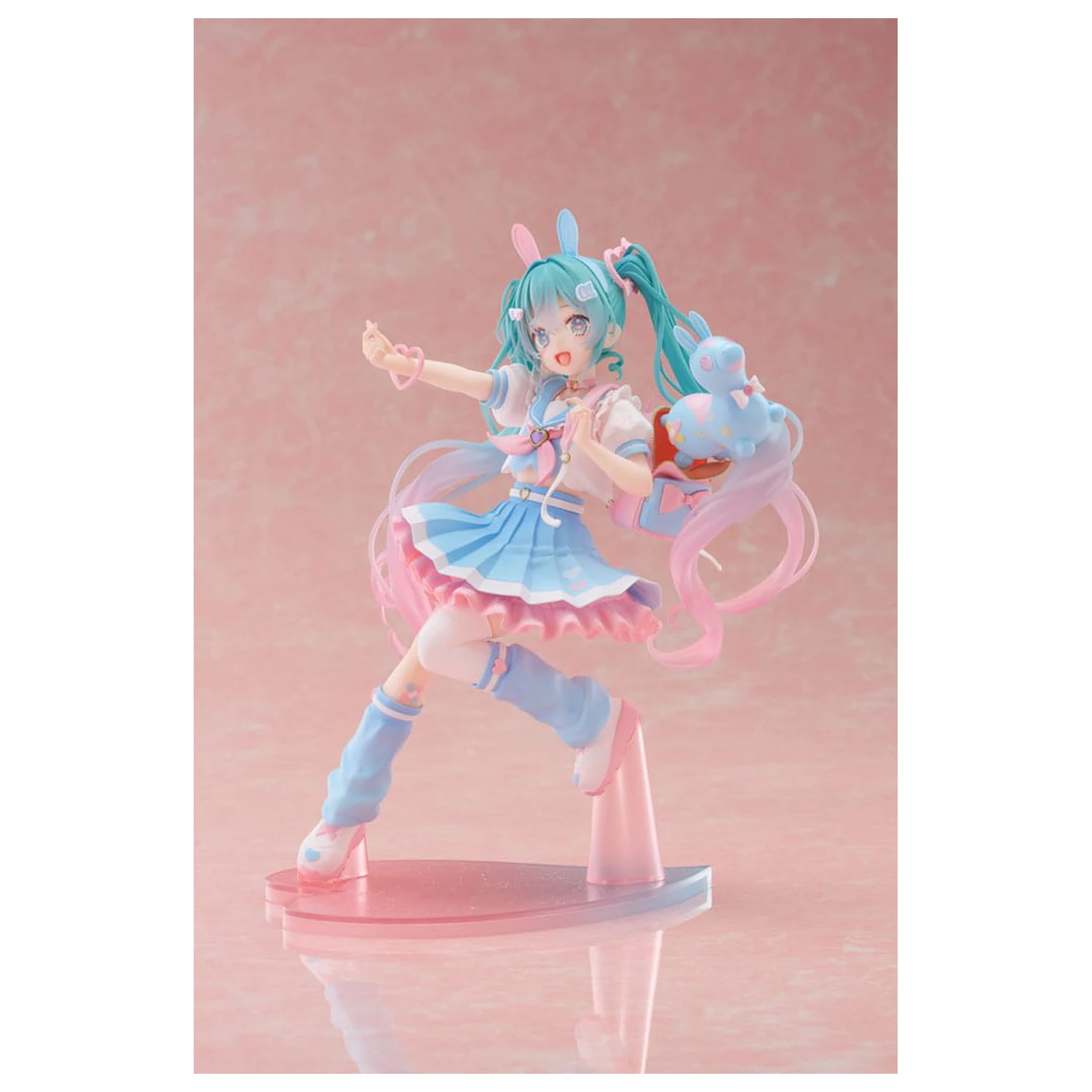 Hatsune Miku x RODY Newly Written Taito Kuji Online PVC Statue Hatsune Miku 18 cm product photo
