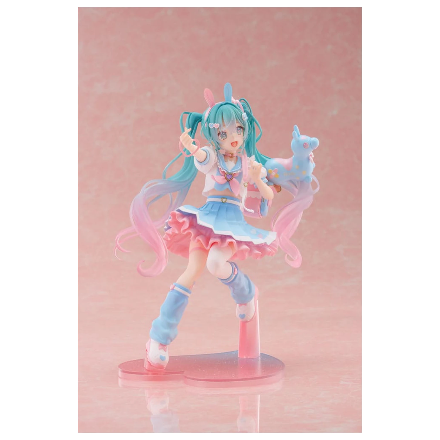 Hatsune Miku x RODY Newly Written Taito Kuji Online PVC Statue Hatsune Miku 18 cm product photo