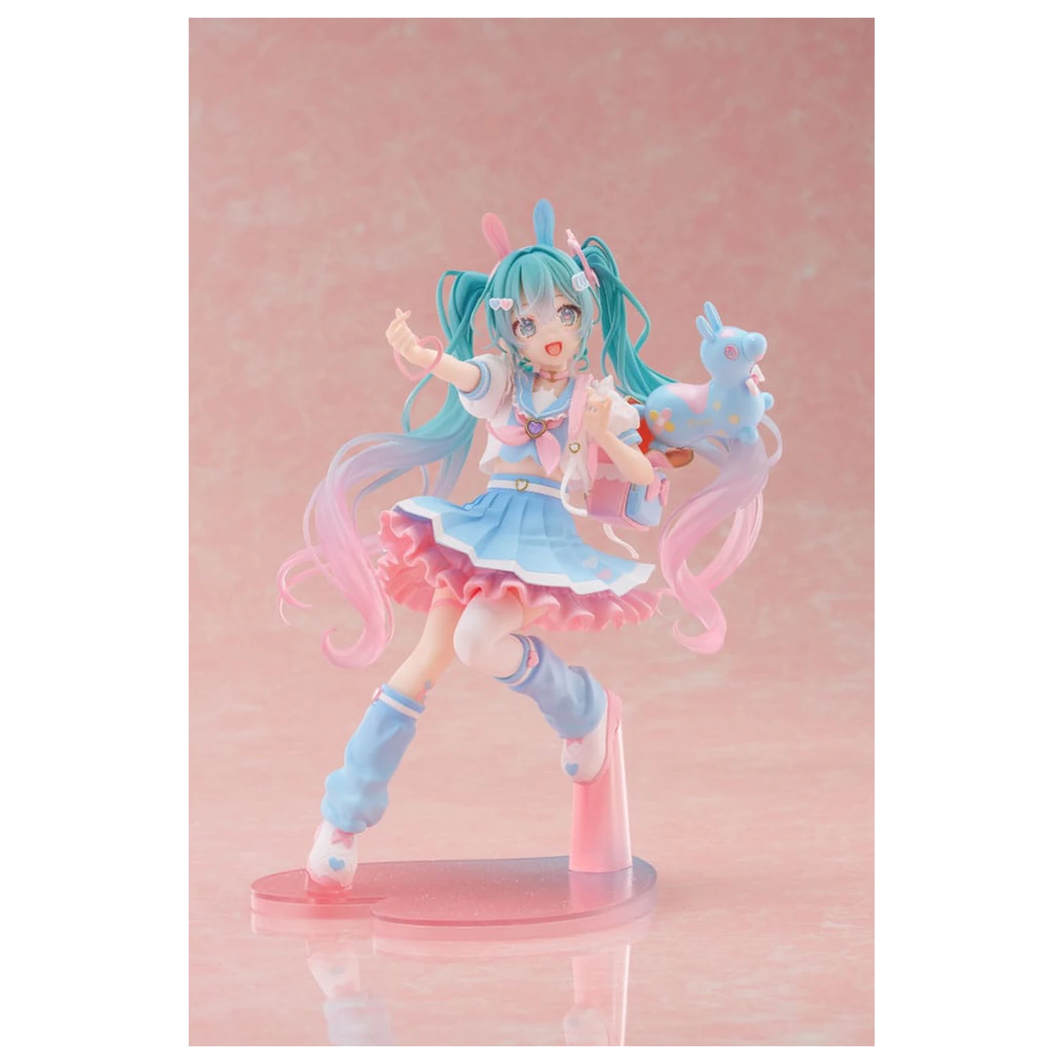 Hatsune Miku x RODY Newly Written Taito Kuji Online PVC Statue Hatsune Miku 18 cm product photo