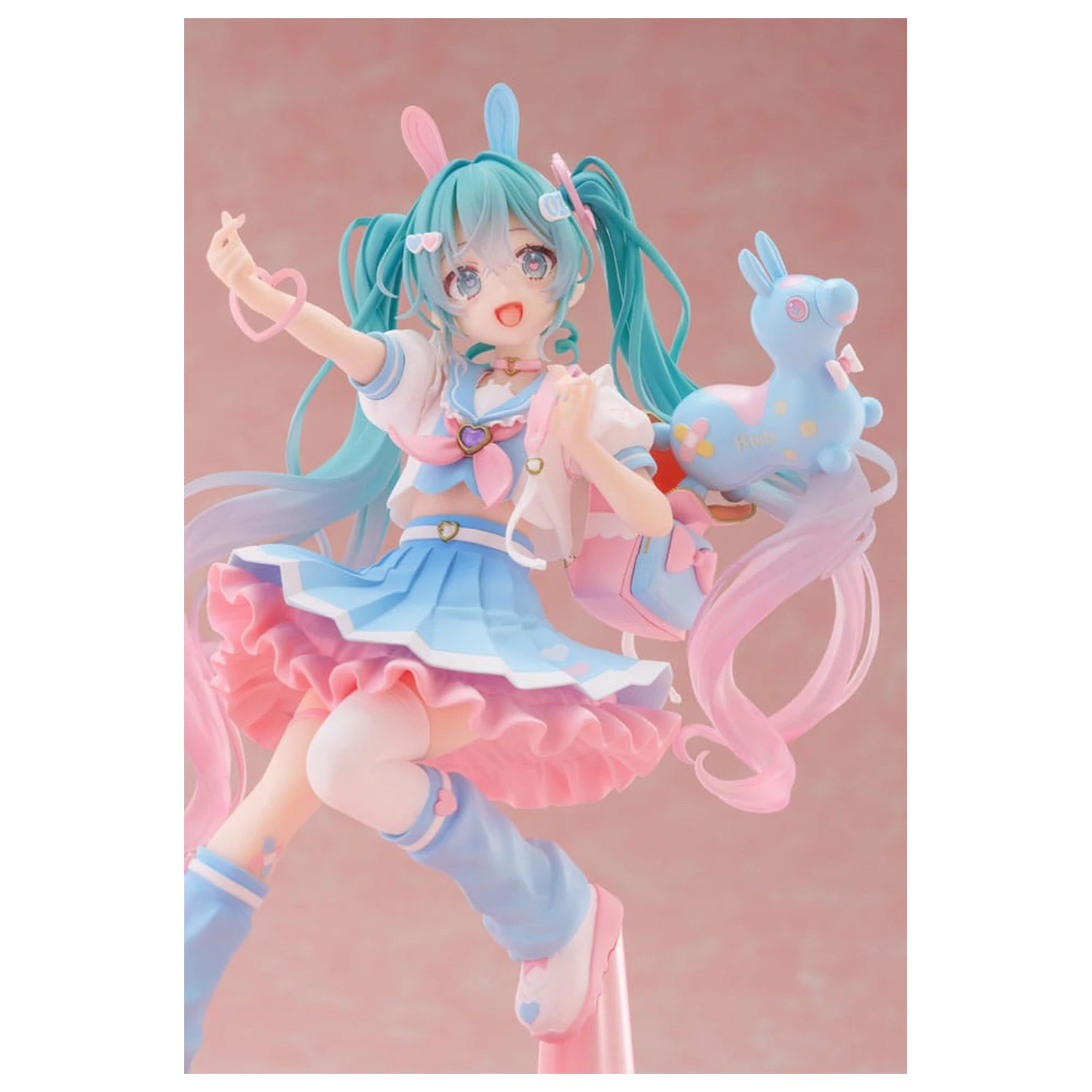 Hatsune Miku x RODY Newly Written Taito Kuji Online PVC Statue Hatsune Miku 18 cm product photo