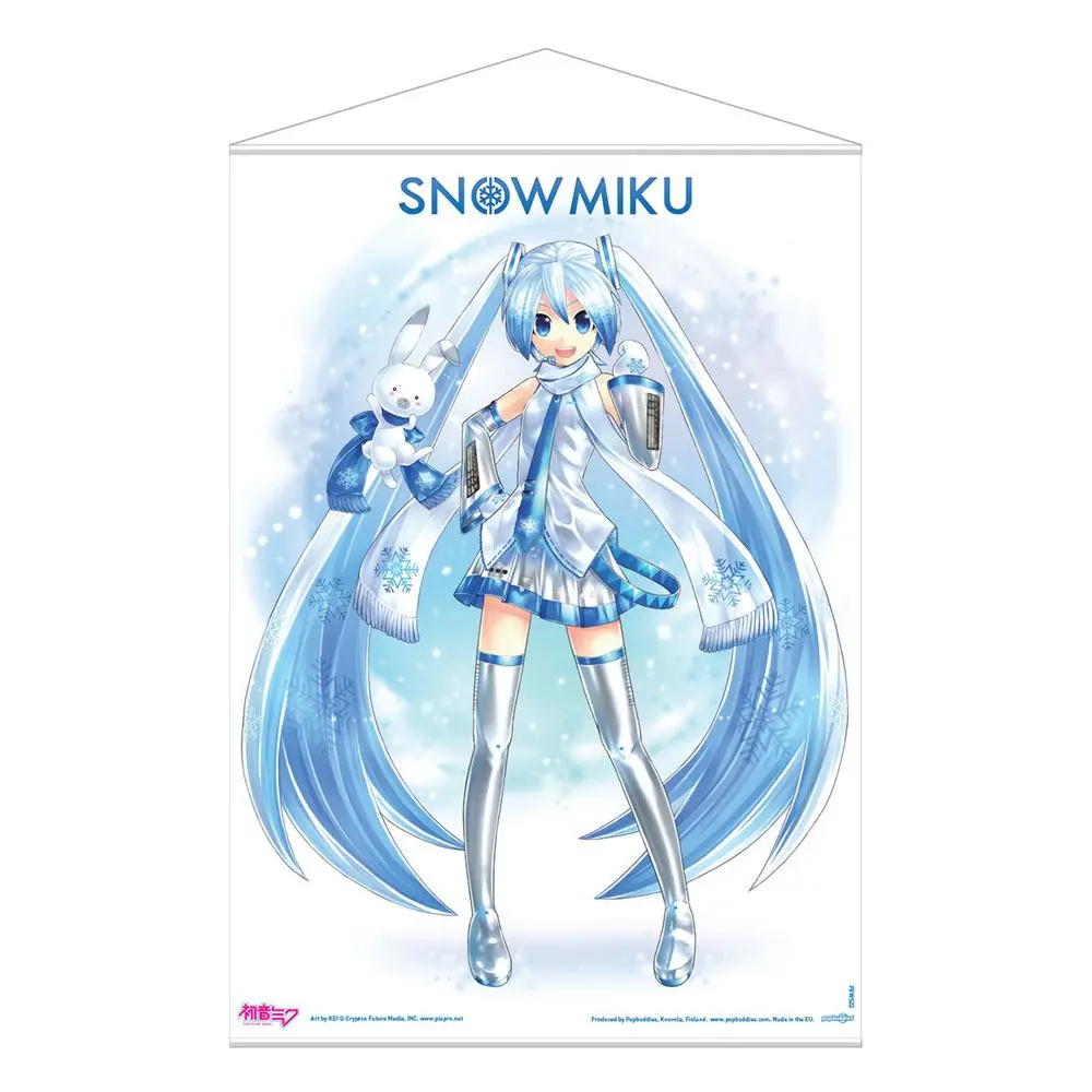 Hatsune Miku Wallscroll Snow Miku 50 x 70 cm product photo