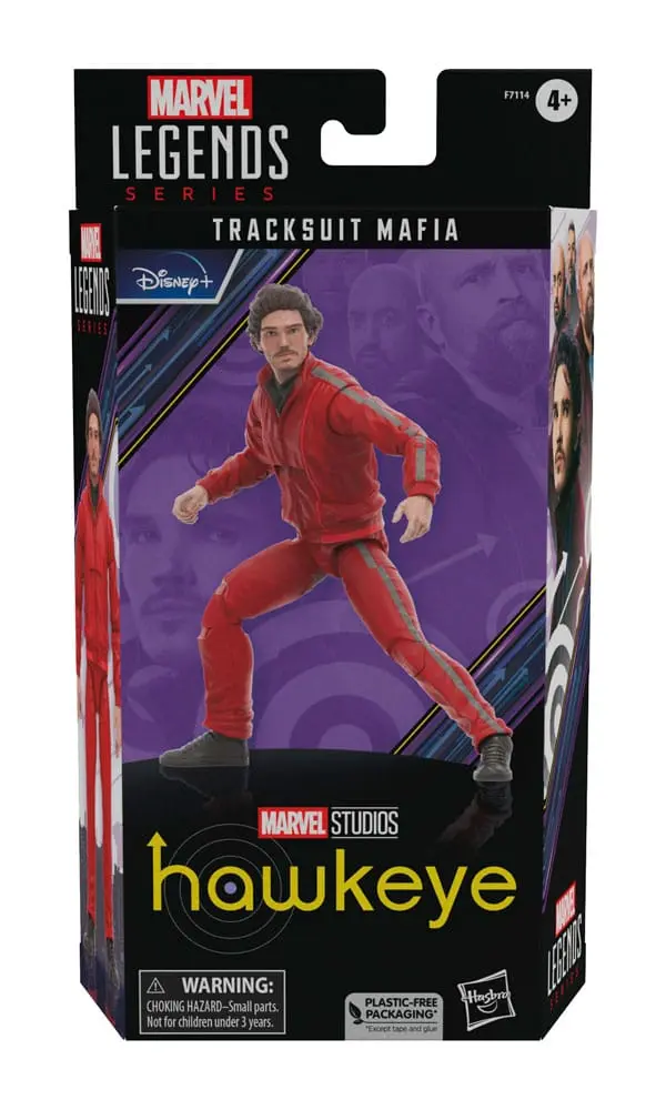 Hawkeye Comics Marvel Legends Action Figure Tracksuit Mafia 15 cm product photo