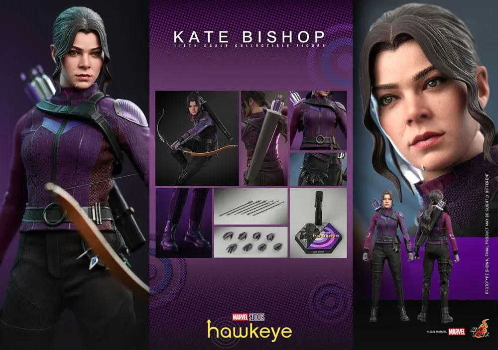 Hawkeye Masterpiece Action Figure 1/6 Kate Bishop 28 cm termékfotó