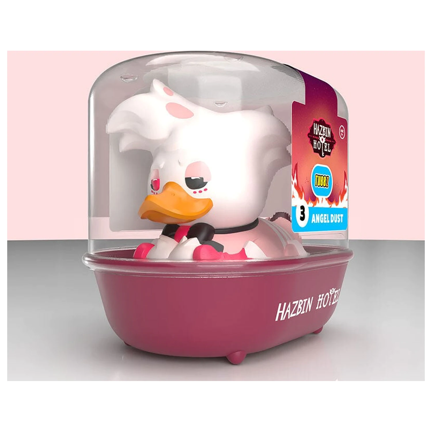 Hazbin Hotel Angel Dust Tubbz figure 9cm product photo